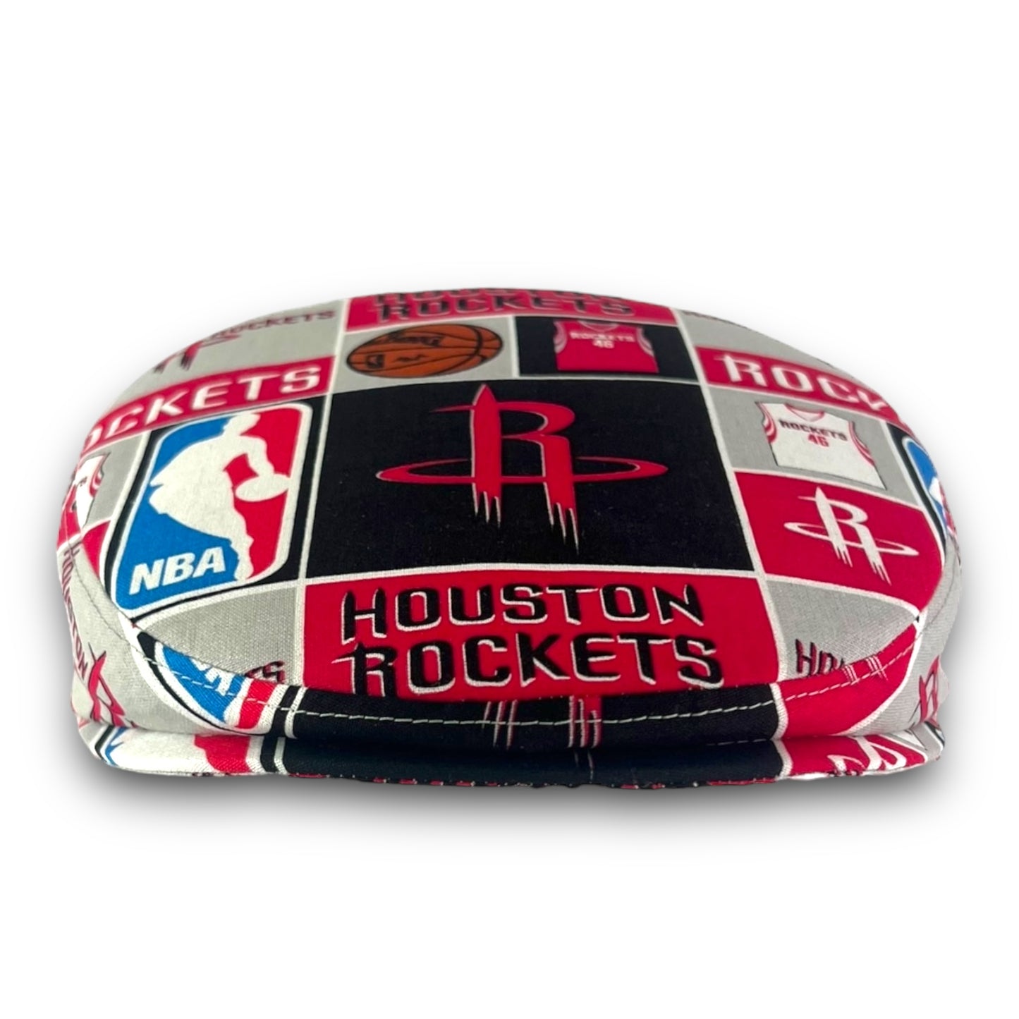 Custom Made Jeff Cap in Houston Rockets Print Fabric