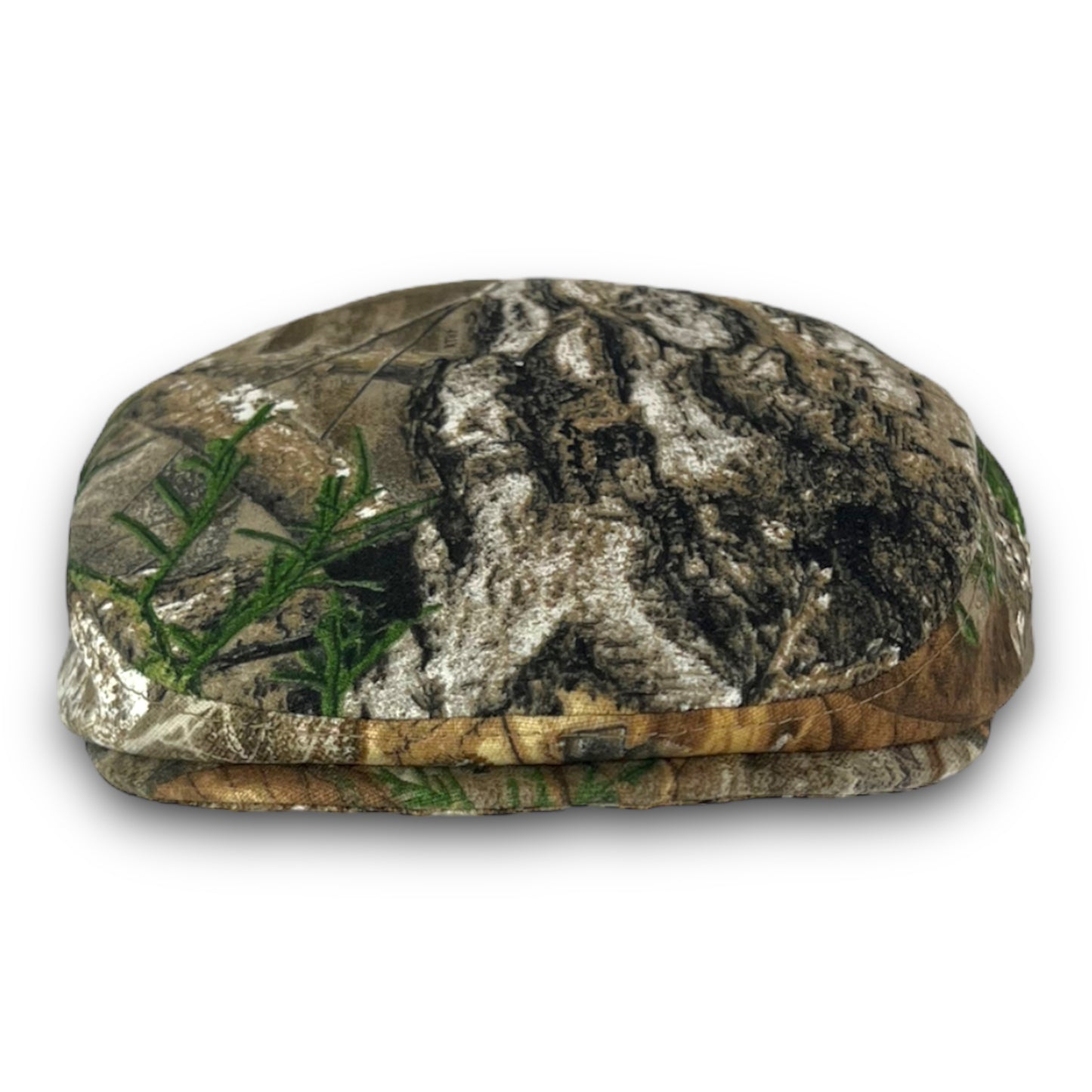 Custom Handmade Flat Cap in  RealTree Edge Camouflage Fabric
