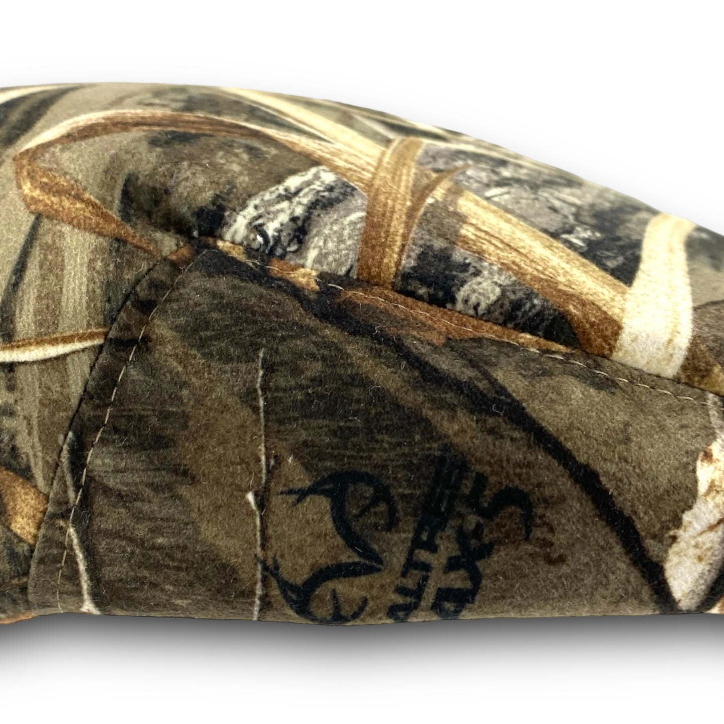 Custom Handmade Flat Cap in  RealTree Max5 Camouflage Fabric