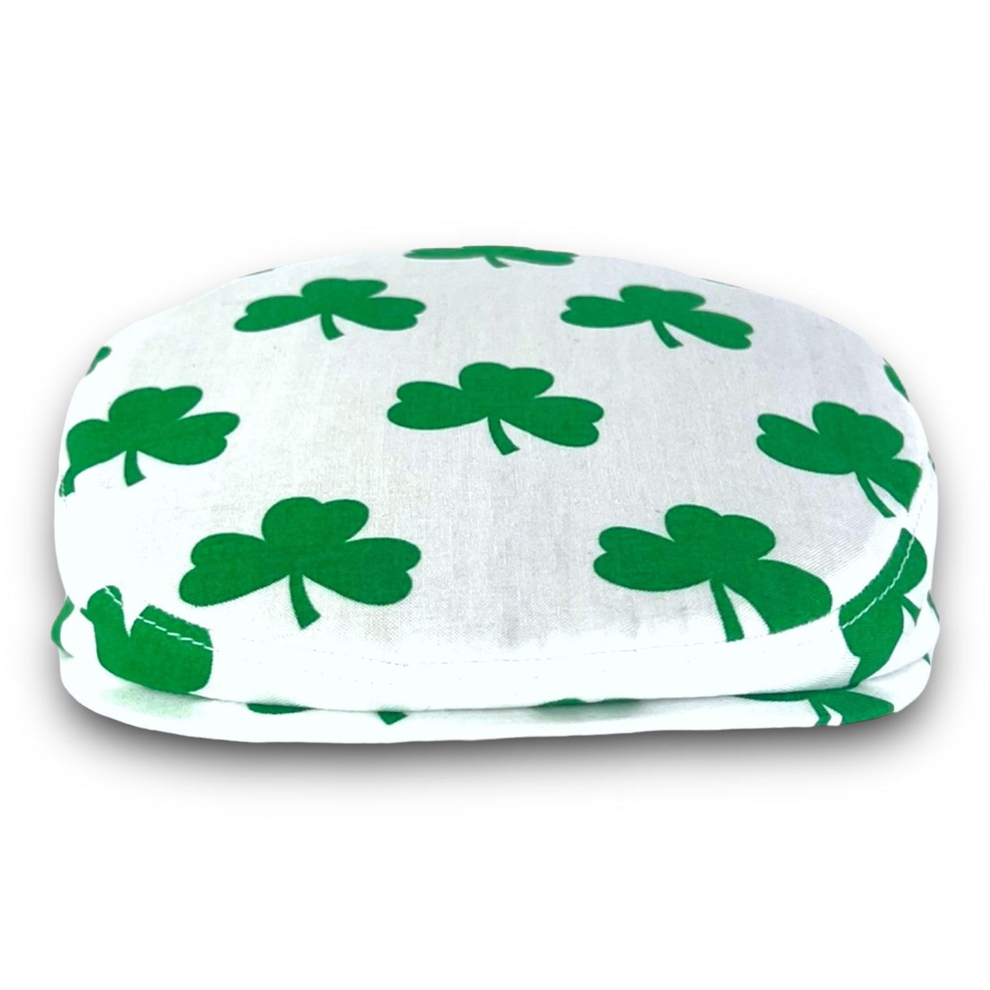 Custom Handmade St. Patrick’s Day Shamrock Clover Cotton Jeff Cap