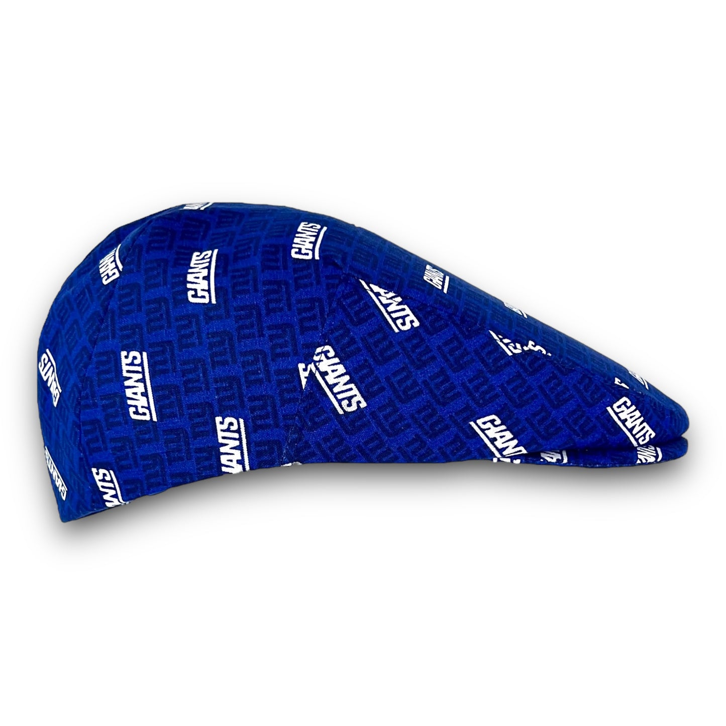 Custom Handmade Jeff Cap in NY New York Giants Mini Print Fabric