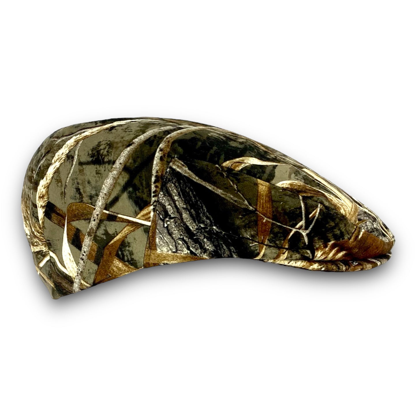 Custom Handmade Flat Cap in  RealTree Max5 Camouflage Fabric