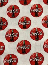 Private Listing Custom Order - Coca-Cola Logo Fabric
