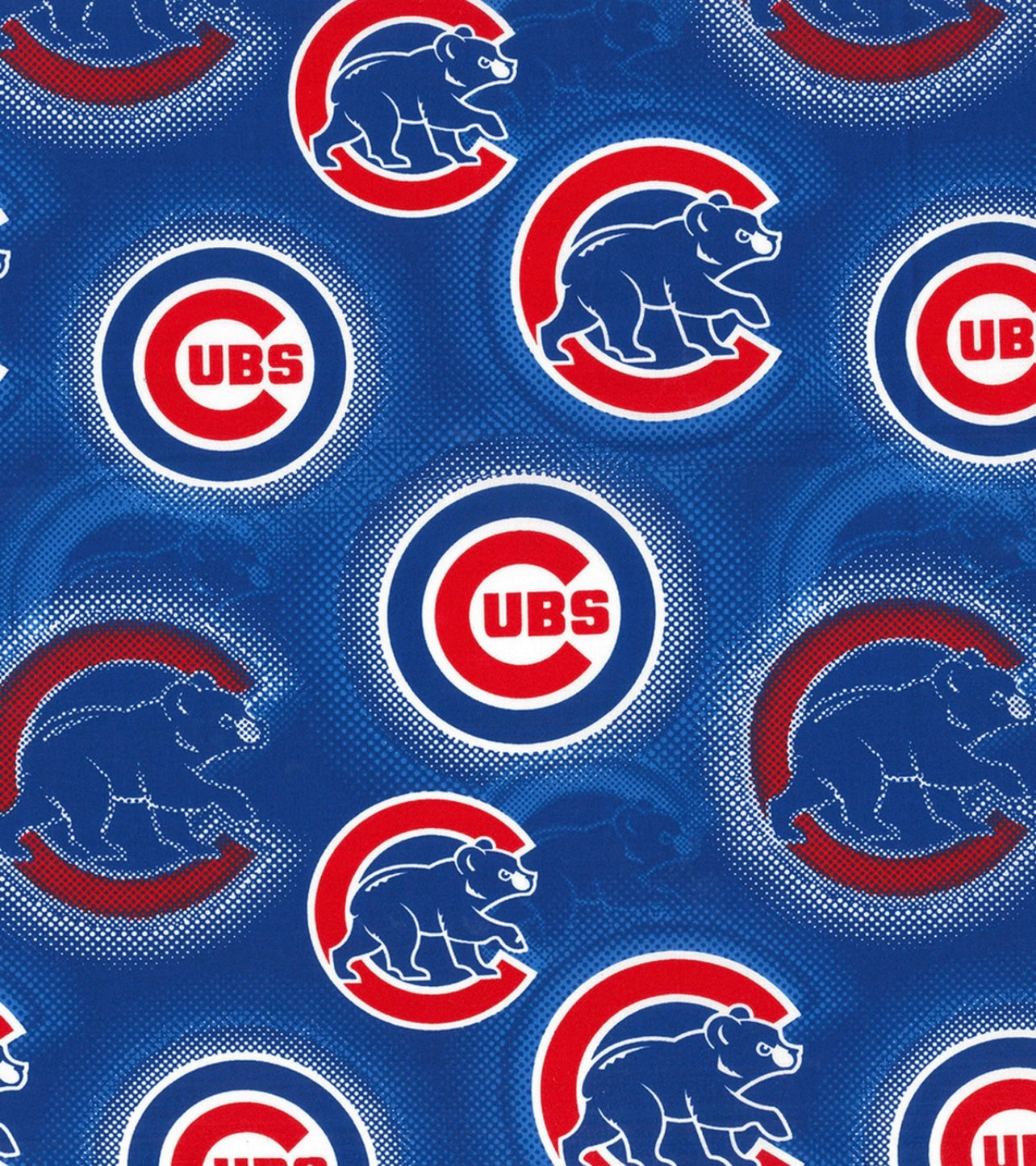 Custom Handmade Jeff Cap in Chicago Cubs Print Fabric