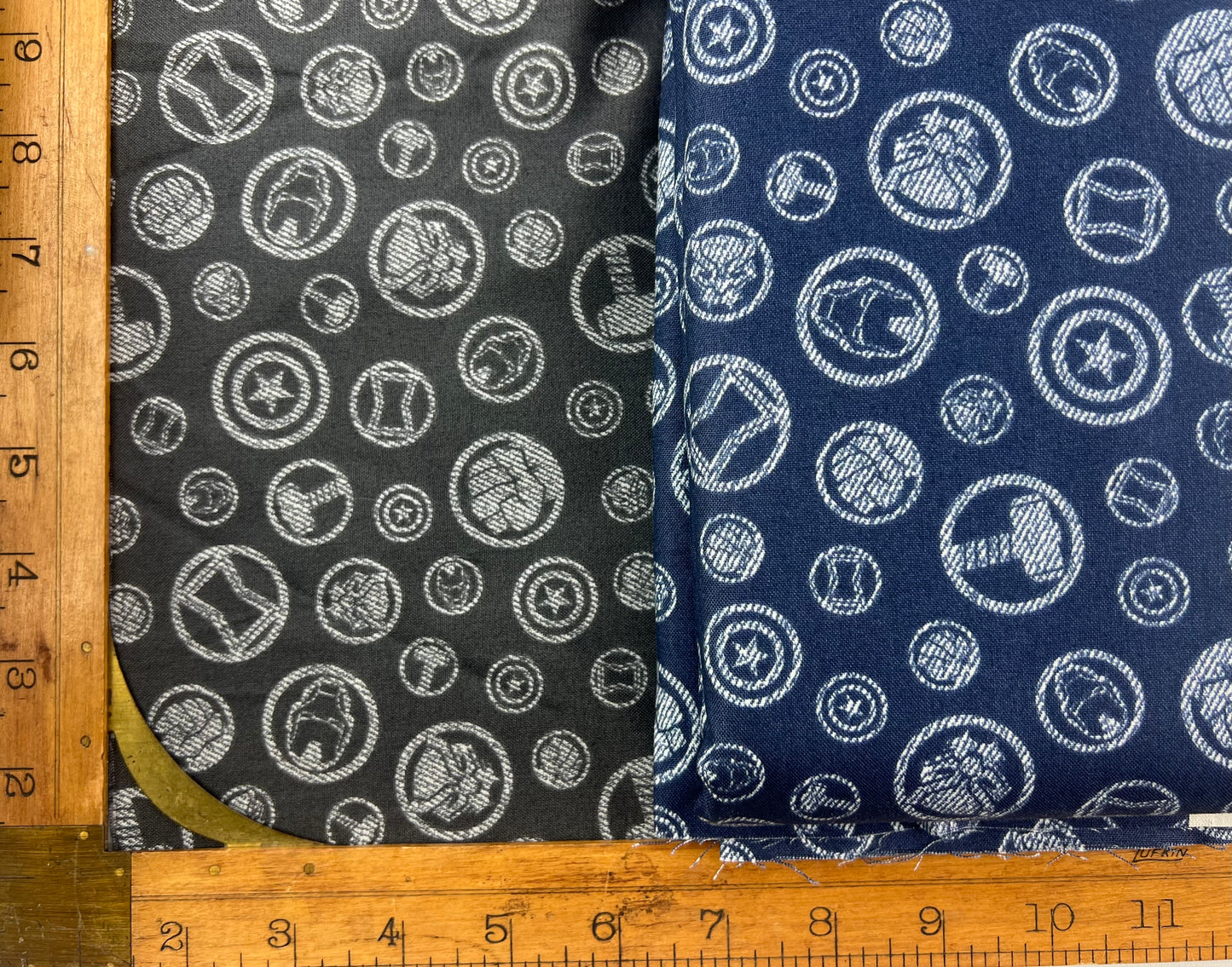 Custom Handmade Flat Cap in  Marvel Avengers Print Cotton Fabric