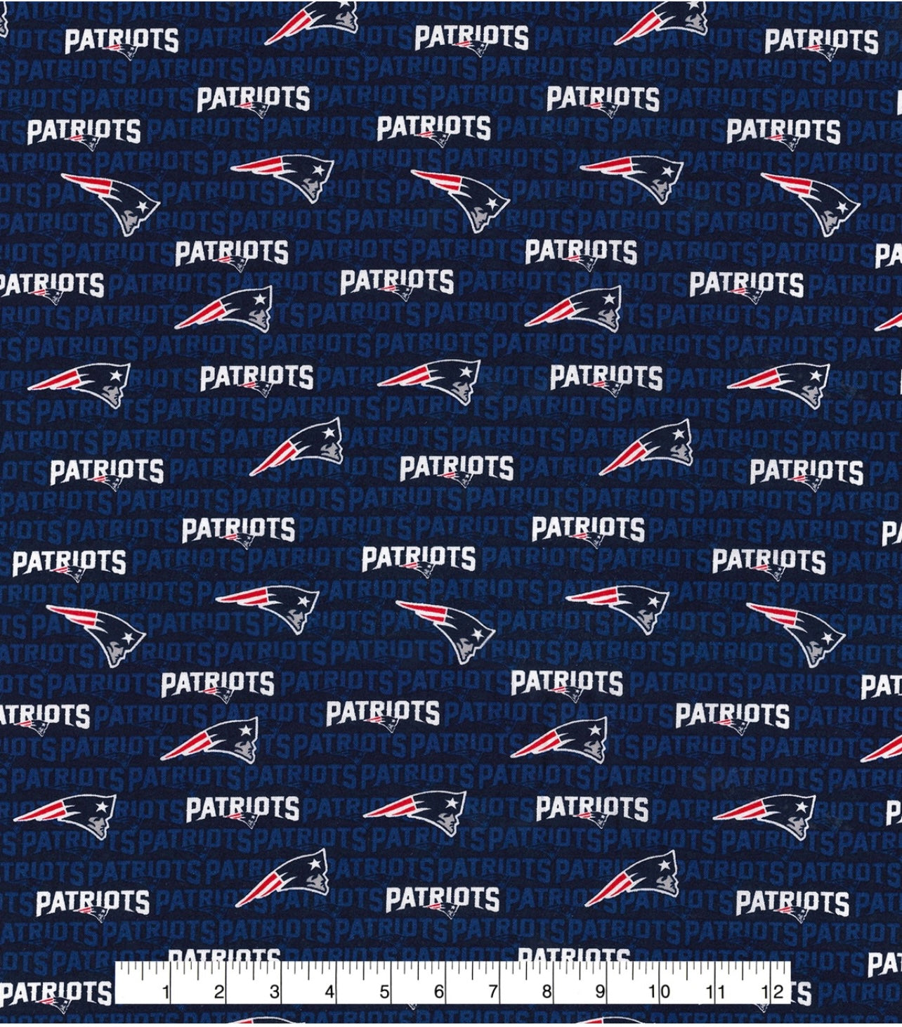 Custom Handmade Jeff Cap in New England Patriots Print Fabric